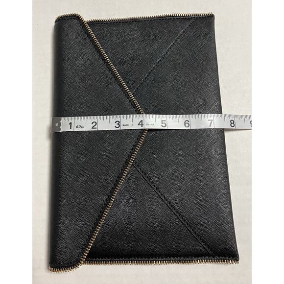 Womens Rebecca Minkoff Clutch Purse Handbag Saffiano Leather 11 X 7.5 Black EUC - Picture 11 of 11